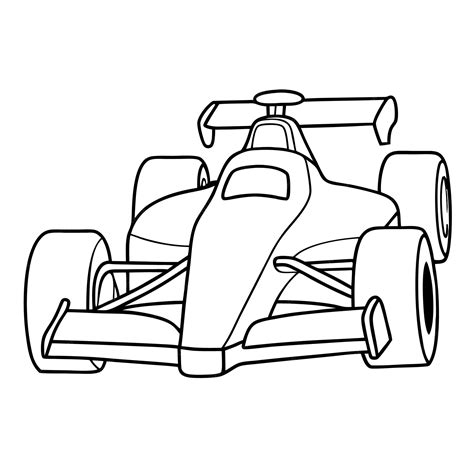 A drawing of a race car with a drawing of a race car | Premium AI ...