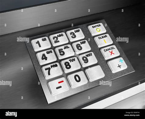 Atm machine keypad hi-res stock photography and images - Alamy