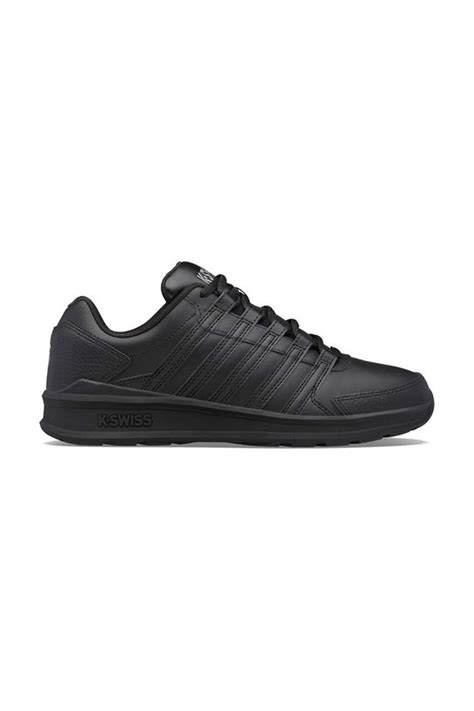 K-Swiss sneakersy skórzane VISTA TRAINER kolor czarny 07000.001.M ...