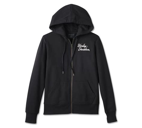Harley davidson womens zip hoodie online