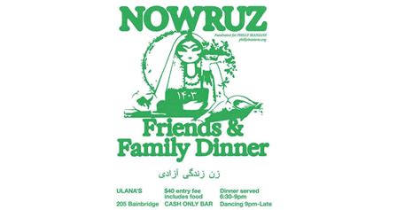 Nowruz 1403 Friends and Family Fundraiser for Philly Iran!, Ulana's ...