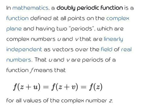 definition of double periodicity - Brainly.in