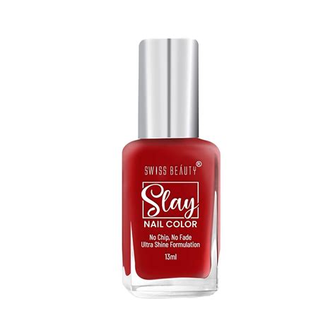 Buy Swiss Beauty Slay Nail Color | Quick Drying | Non Chip Formula ...