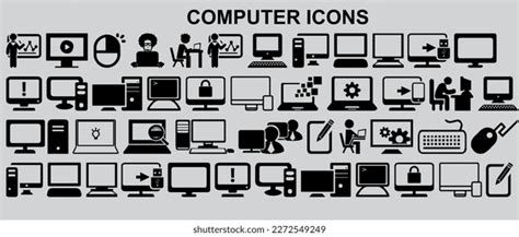 Computer Icon Black 的图像结果
