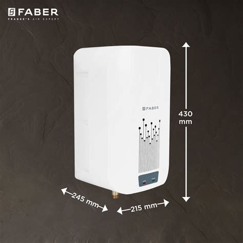 Faber FWG Zippy 5.0 Water Heater | Fast Heating & Energy Efficient ...