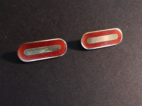 WWII US ARMY CHIEF WARRANT OFFICER RANK INSIGNIA SET ~ MAKER MK'D FOX ...