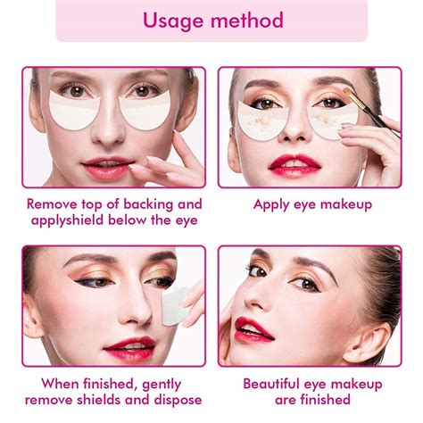 Buy Sozzumi Eyeshadow Shields Under Eye Patches Disposable, Prevent ...