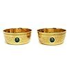 VIKRAM METAL Brass Embossed Luxury Dinner Set | Bhojan Thali Set ...
