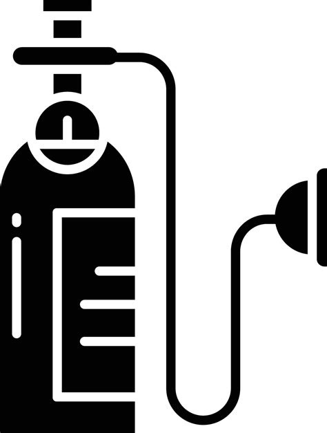 Oxygen solid glyph illustration 48848807 Vector Art at Vecteezy