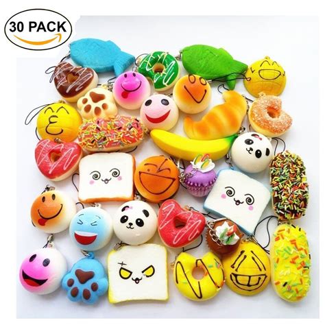 Squishies Slow Rising, TopRay 30pcs Random Squishy Panda Kawaii Mini ...