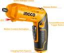 INGCO 4V Lithium-Ion Cordless Standard Screwdriver Set Price in India ...