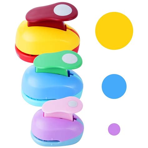 "Walmart 3PCS Circle Punch Set, Paper Hole Punches 3/8"", 5/8"", 1 ...