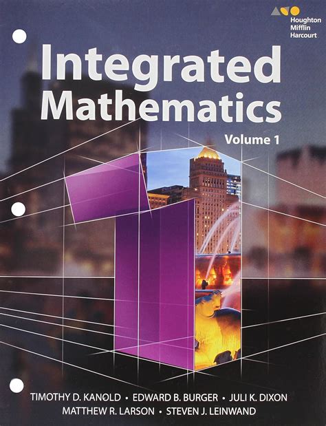 Amazon | Integrated Mathematics 1 (1) (Hmh Integrated Math 1) | Kanold ...