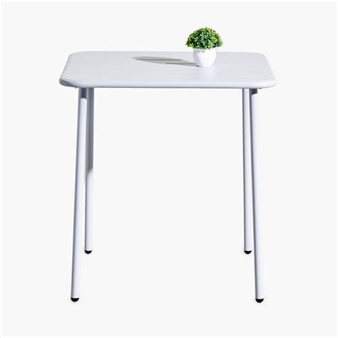 Buy Odin Metal 2-Seater Outdoor Table Set - White from Home Centre at ...