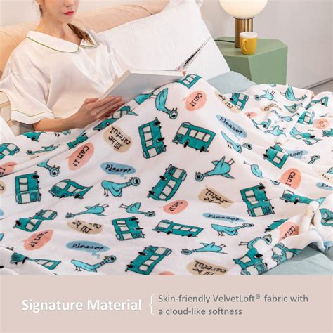 Buy Berkshire Blanket Mo Willems VelvetLoft Soft Cozy Plush Throw, Don ...