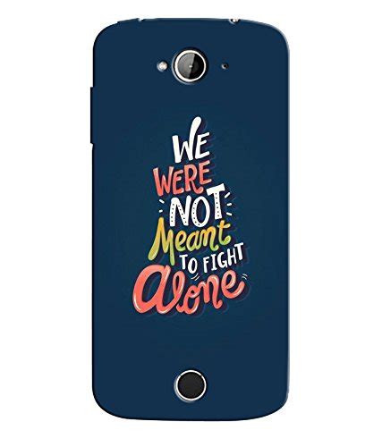 Citydreamz We Were Not Meant To Fight AloneQuotes Hard Polycarbonate ...