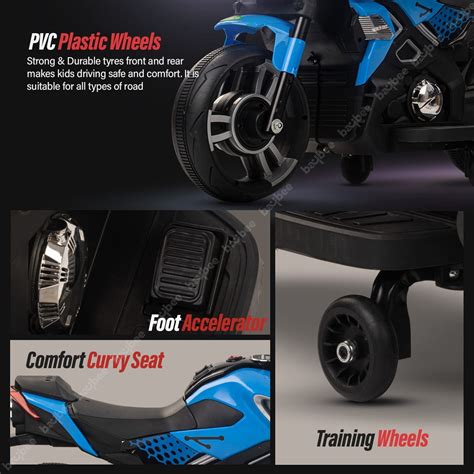 Baybee Bronzo Battery Operated Bike for Kids, Kids electric bike ...