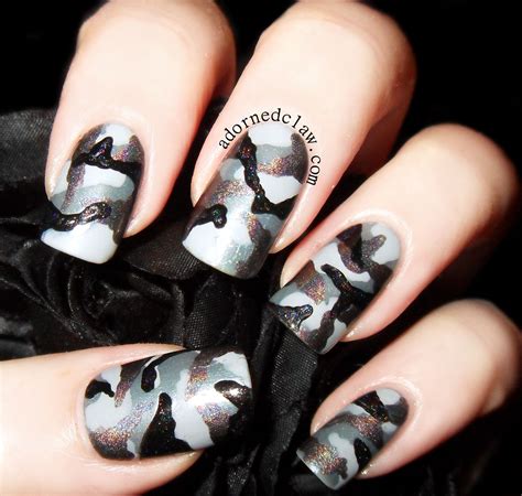 Camouflage Nails | Camouflage nails, Camo nails, Camo nail art