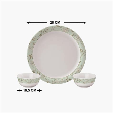 Buy SERVEWELL Printed 18-Pc. Dinner Set from Servewell at just INR 2304.0
