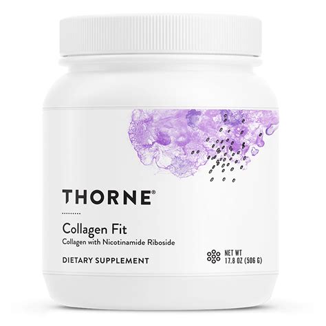 Thorne Collagen Fit Unflavored Collagen Peptides Powder With ...