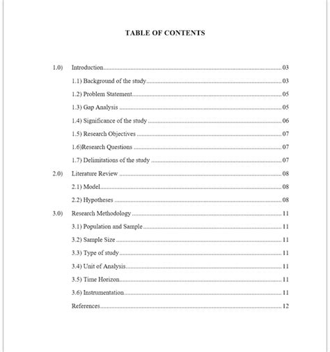 How to Make Clickable Table of Contents Word 的图像结果