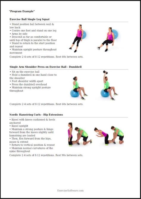 Exercise Program Examples 的图像结果