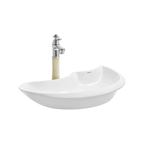 Cera - Table Top Speciality White Wash Basin - A2020115 by Decure.in