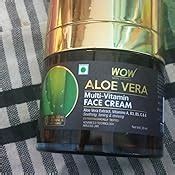 WOW Skin Science Aloe Vera Multi-Vitamin Face Cream - Light Quick ...