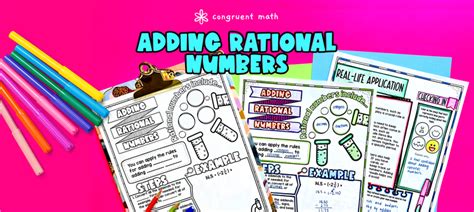 Image result for Math Adding Rational Numbers