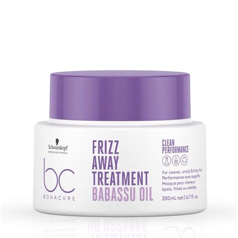 Schwarzkopf Professional Bonacure Frizz Away Treatment with Babassu Oil ...