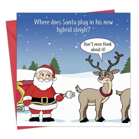 Pack of 10 Funny Christmas Cards Pack. Xmas Multipack. Funny Cards ...