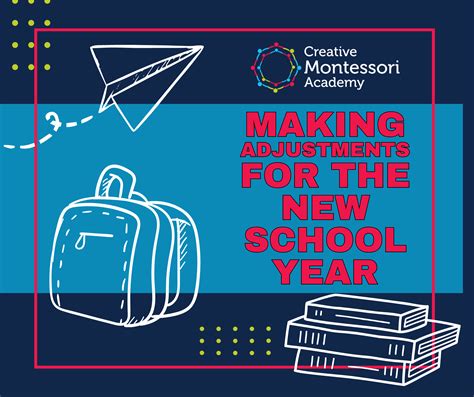 Making Adjustments for the new School Year at Creative Montessori ...
