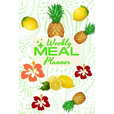 Buy Weekly Meal Planner: 52 Week Meal Planner Doubles as a Food Tracker ...