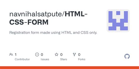 Image result for HTML and CSS Form Code