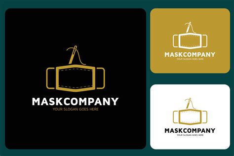 Face Mask Logo Design Template 26233560 Vector Art at Vecteezy