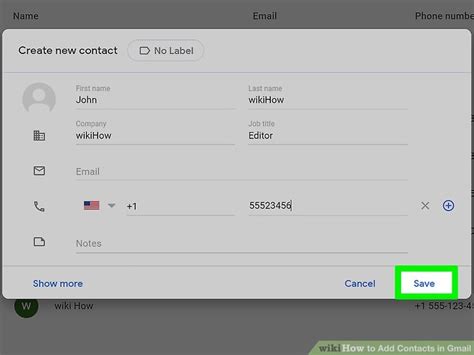 Image result for Adding Contacts Gmail