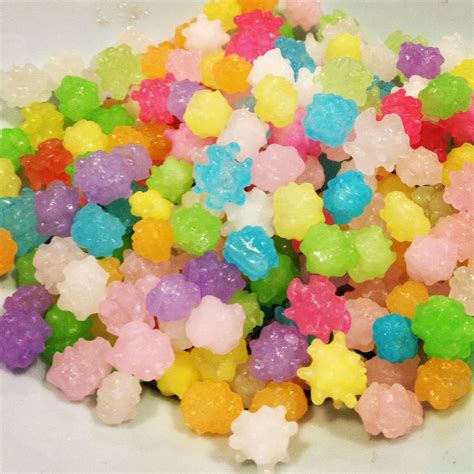 Konpeito - a #japanese sugar candy. Colorful and delicious! #japan # ...