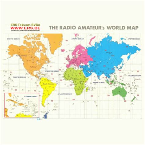 Image result for Ham Radio Prefix Map