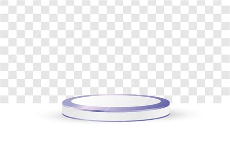 Conception de vecteur de podium sur fond blanc transparent texture de ...