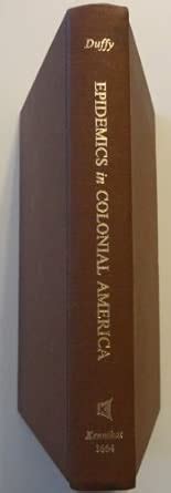Buy Epidemics in Colonial America Book Online at Low Prices in India ...