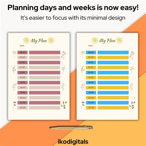 Image result for Printable Activity Planner