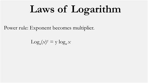 Logarithm, Matrix, Set theory: A Brief Discussion | PPTX