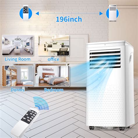 Buy ZAFRO Portable Air Conditioners 10000 BTU, Cooling, Dehumidifier ...