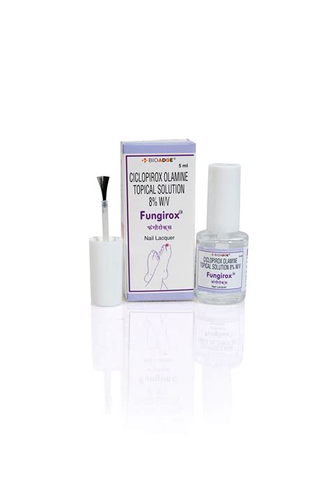 Fungirox Nail Lacquer – BIOADGE HEALTHCARE