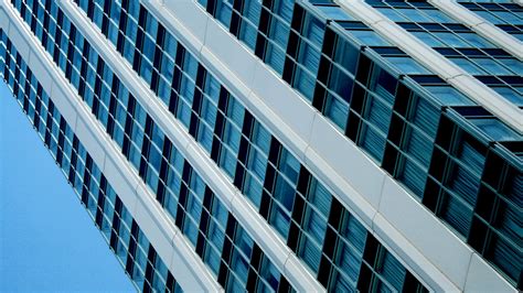 Download wallpaper 1920x1080 building, facade, edges, windows, blue ...