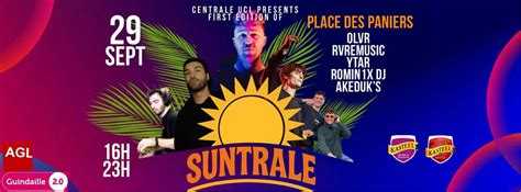 Suntrale Festival ?☀️? by Centrale UCL - Lundi S3 @place des paniers ...