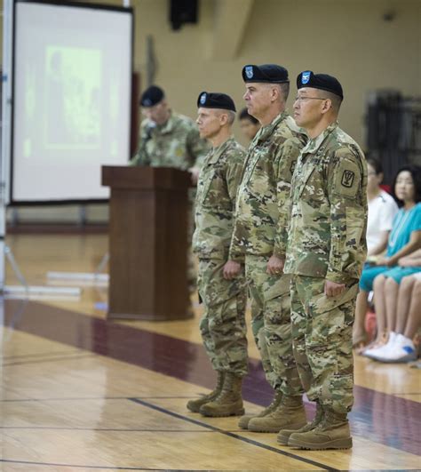 501st Military Intelligence Brigade change of command ceremony ...