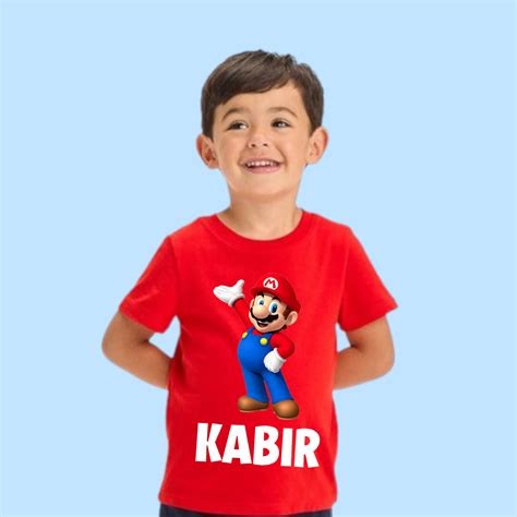 Super Mario Tshirt – The Kidszia
