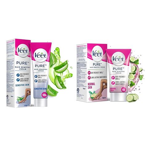 Buy Veet Pure Hair Removal Cream for Women with No Ammonia Smell ...
