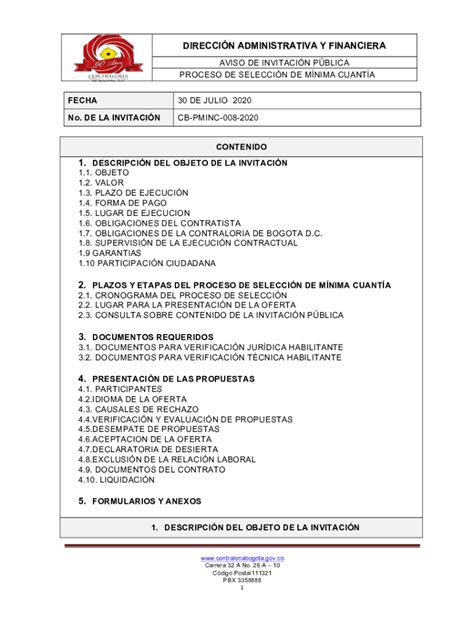 Fillable Online www.caf.commedia3430RESPUESTAS A CONSULTAS-INVITACIN A ...